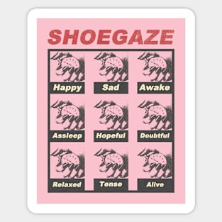 listen to shoegaze music Sticker